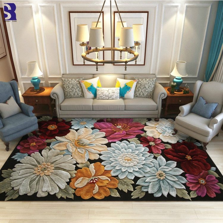 Варианты оформления ковролина для гостиной в разных стилях дизайна