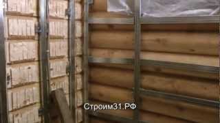 Секреты отделки деревянного дома гипсокартоном